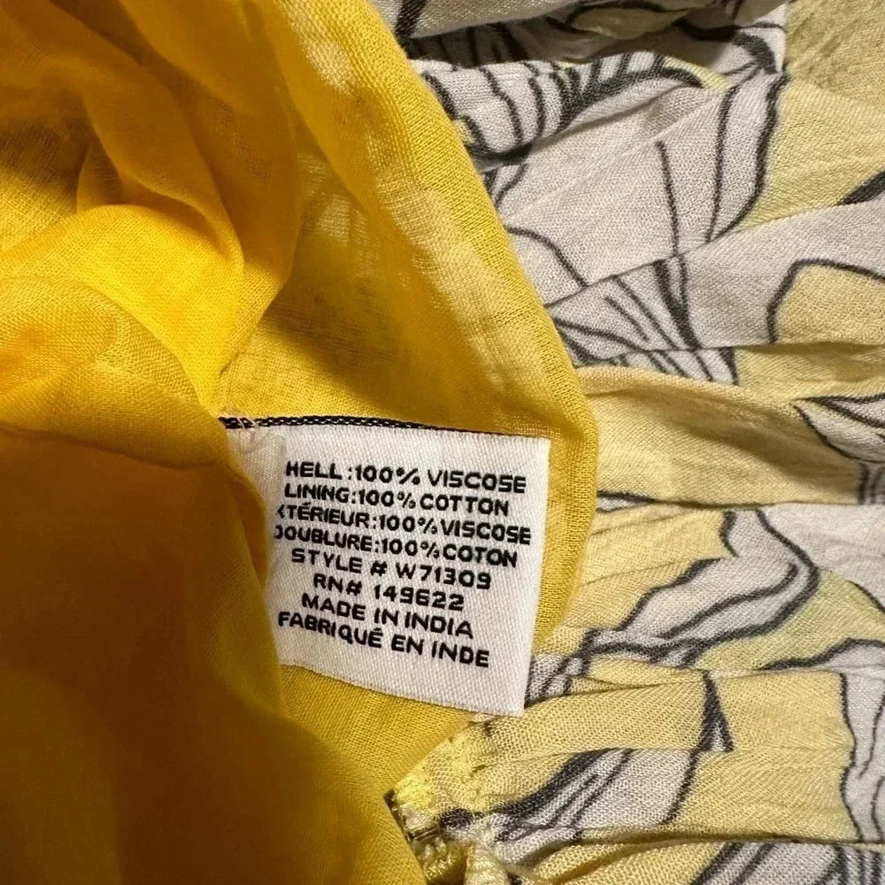Walter Baker Womens Lilith Dress, Yellow NWT size XS - Picture 6 of 7